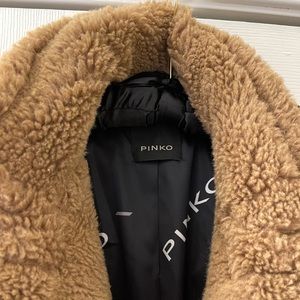 pinko teddy coat